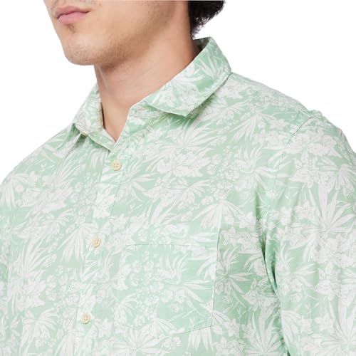 Image of Spykar Men's Regular Fit N /A Full Sleeve Printed Casual Shirts