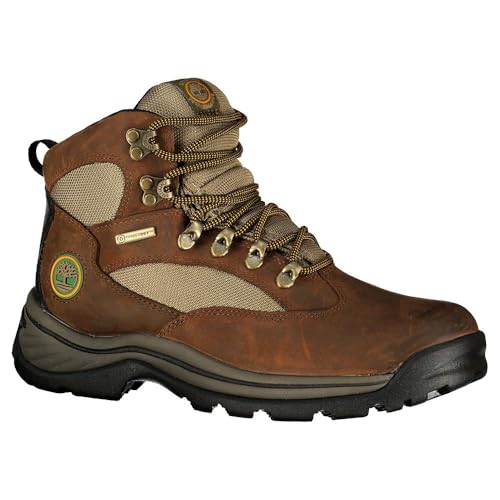 Timberland Men's Chocorua Trail Mid Waterproof Hiking Boot, Medium Brown Full Grain, 10.5 W
