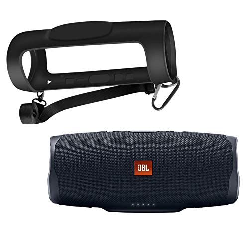 JBL Charge 4 - Waterproof Portable Bluetooth Speaker with Portable Silicone Carrying Case (Black)