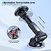 APPS2Car for MagSafe Car Mount, Magnetic Phone Holder for Car Dashboard Windshield iPhone Mount Holder Compatible with iPhone 17 16 15 14 13 12 Pro Plus Max, 17 Strong Magnets, Charging Not Supported