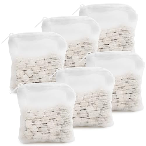 A1378 Aquarium Filter Media Replacement Pack Compatible with Fluval Spec,Evo,Bio-max,Flex,Aquariums Third Stage Biological Filtration System(6-Pack)