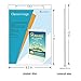 MaxGear 12 Pack Wall Mount Sign Holder 8.5 x 11, Clear Plastic Picture Frames with Mounting Screws, Door Sign Holders and Document Display Frame for Home, Office, Store, Vertical