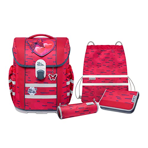 McNeill Ergo Mac2 Schoolbag Set 5-teilig Mood pour le chemin de l'école