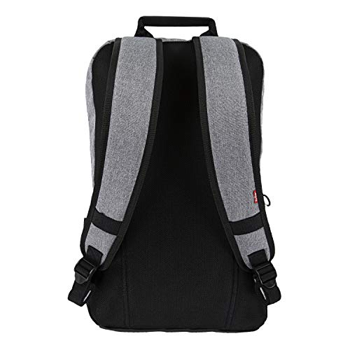 Levi's Men's Transit Backpack, Light Grey Heather, O/S2