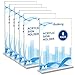 A4 Acryl Zeichen Halter, Doppelseitiger vertikaler Ausstellungsstand, Plastikpapierhalter, T-förmiger Desktop Display Stand, Tisch Menü Display Stand für Restaurants, Büro, Geschäft, Show (A4-6 Pack) Acryl Zeichen günstig Kaufen-A4 Acryl Zeichen Halter, Doppelseitiger vertikaler Ausstellungsstand, Plastikpapierhalter, T-förmiger Desktop Display Stand, Tisch Menü Display Stand für Restaurants, Büro, Geschäft, Show (A4-6 Pack)