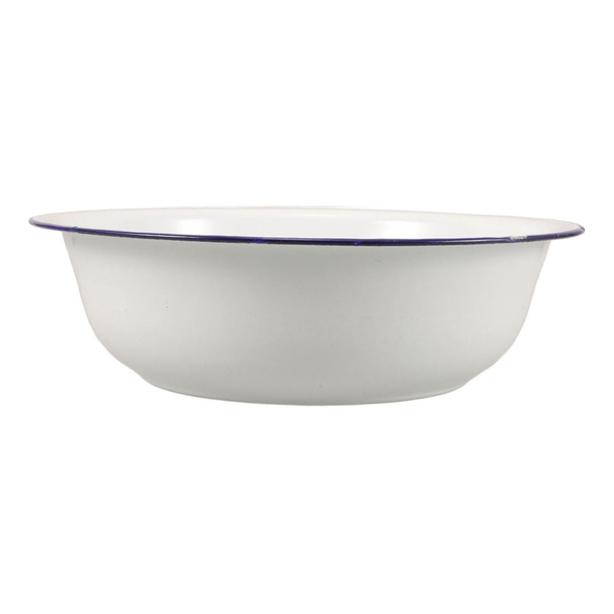 Tazón esmaltado para lavado de 32 cm Blanco miniatura 7