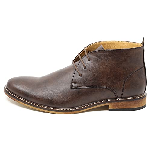 Metrocharm MC149 Men's Lace up Oxford Fashion Ankle Chukka Boots2