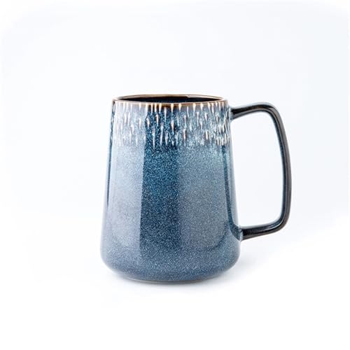 Ruhen Blaue Konische Keramik Tasse
