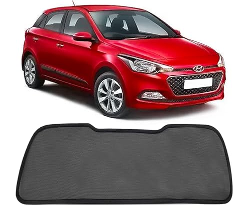 Image of Autofact Dicky Curtain for Hyundai Elite i20 (2014 to 2019) | Custom Fit Rear Windshield Sunshade | UV & Heat Protection | Foldable Mesh | Privacy & Cooling Car Accessory