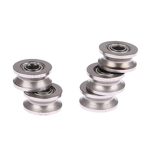Roulement V624ZZ étanche 4x13x6mm, acier bicolore pour glissière haute performance