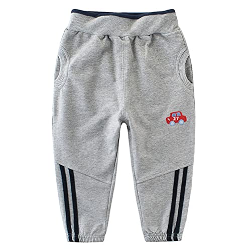 Toddler Boys Sweatpants Kids Sport Jogger Pants Cotton Active Pants Multipack3