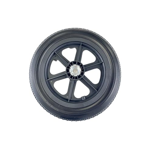 Ruedas traseras de poliuretano sólido de 12 pulgadas para sillas de ruedas eléctricas/sillas de ruedas eléctricas para múltiples sillas de ruedas estándar, 300 x 47 pulgadas