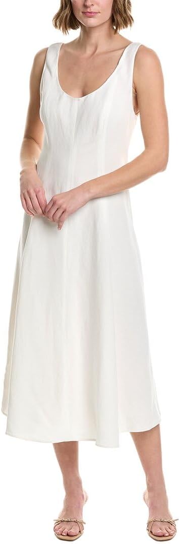 Vince Women's Panelled Scoop Neck Dress