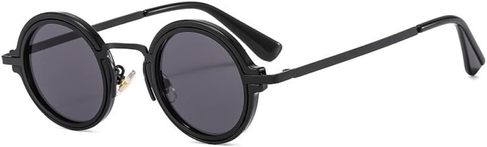 MUTYNE Retro Fashion Small Round Punk Sunglasses For Women Men Vintage SunGlasses Trending Shades UV400 Eyeglasses