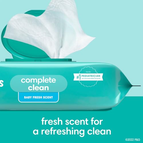 Image of pampers baby fresh baby wipes 504 ct OLD