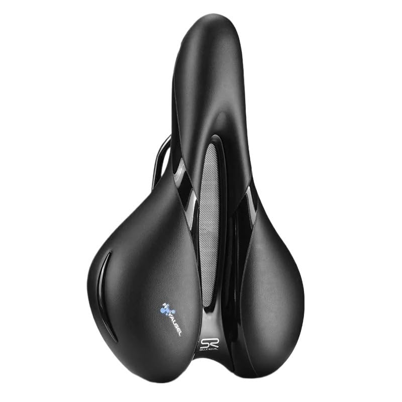 CHENJIAHAO Sillin Bicicleta Muy Comodo Ciclismo MTB Bicicleta Carril Hueco sillín Transpirable Suave Gel de sílice cojín Bicicleta Parte Asiento Sillin Bicicleta(5131HETA)