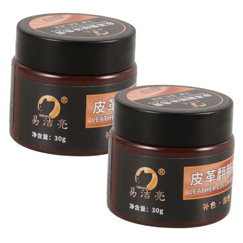 Hohopeti Leather Couch Paint Scratch Repair Kit Recoloring Balm for Leather Car Scratch Fixative Fiebings
