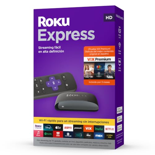 Roku Express Dispositivo de Streaming HD para TV (Spanish Edition)