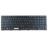 Version 2 - Deutsche (QWERTZ) Tastatur für Asus K55A-SX244V, A75VJ-TY058H, R752MA-TY306T, K55A-SX373H, A75VJ-TY085H, R752NA-TY020T