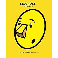 BIGGNOSE NOTEBOOK YELLOW - 106 Numbered line pages, 4 Index (Table of content) pages