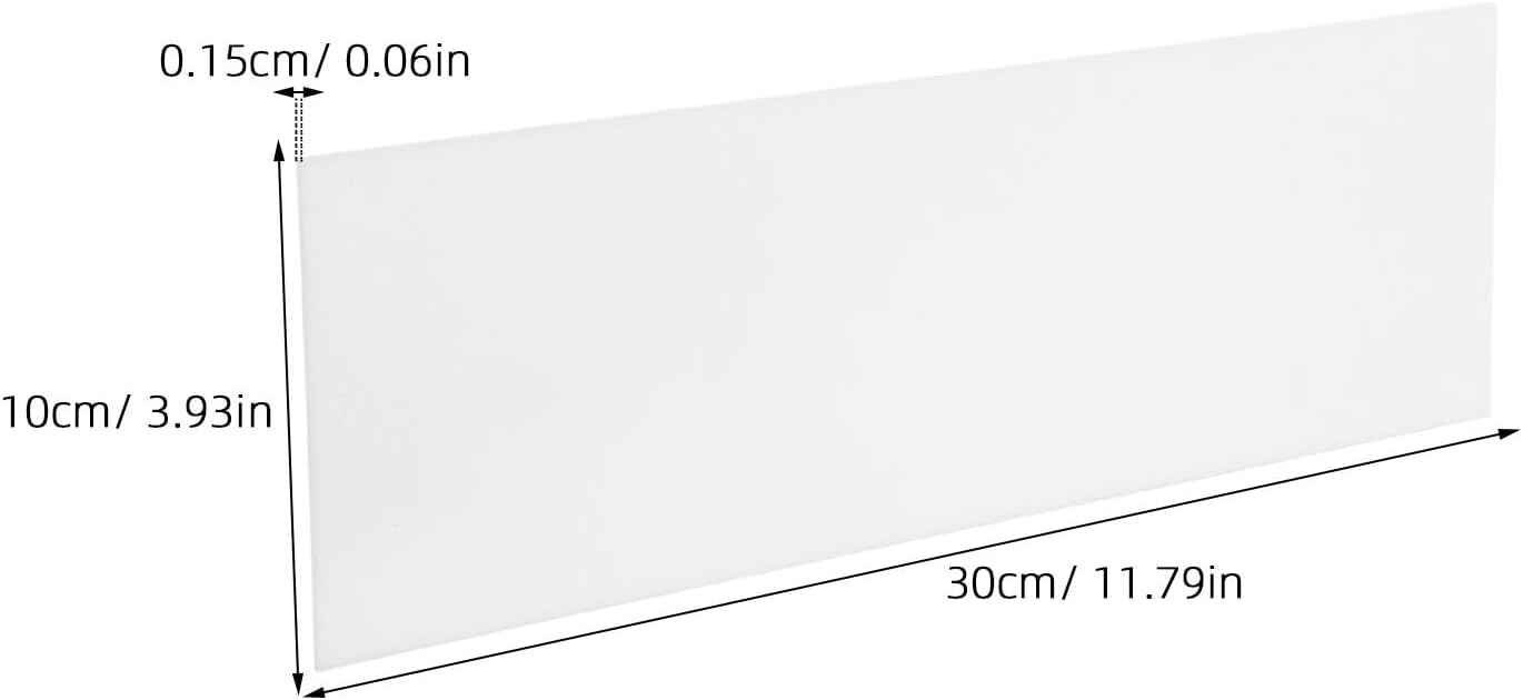 Ceiling LED Diffuser Cover White Acrylic Panel for Soft Lighting