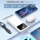 Power Bank High-Speed Charging 10000mAh, PD3.0 QC4.0 Portable Charger with USB-C Input & Output, Powerbank Phone Battery Pack Compatible with iPhone 16/15/14/13/12 Pro Max iPad Samsung Android - Image 6