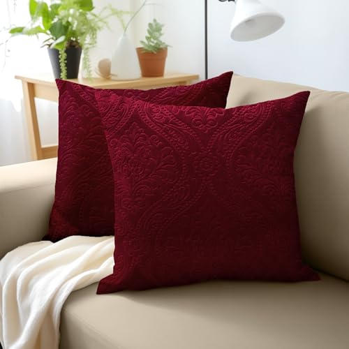 See full amazon price history chart for Encasa Luxury Embossed Velvet Cushion Covers - Plush Throw Pillow Covers for Elegant Living Rooms & Bedrooms, Machine Washable, 50x50 cm Maroon | Set of 2 | Covers Only No Insert Encasa Luxury Embossed Velvet Cushion Covers - Plush Throw Pillow Covers for Elegant Living Rooms & Bedrooms, Machine Washable, 50x50 cm Maroon | Set of 2 | Covers Only No Insert (B0D8PMJ73R) Amazon Price History, Amazon Price Tracker