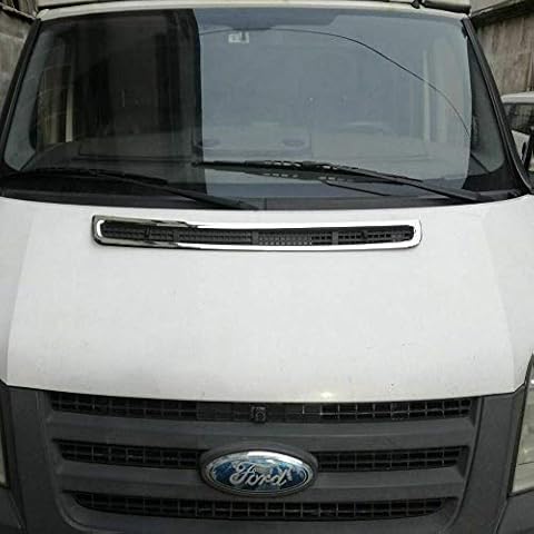 Chrome Bonnet Ventilation Hood Trim for Transit Van Cover