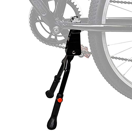 Kick 1PC Soporte de la Bicicleta Bicicleta de Carretera Pata de Cabra for Trabajo Pesado Ajustable for Bicicleta Ciclo Prop Lateral Trasera del Estante Aparcamiento