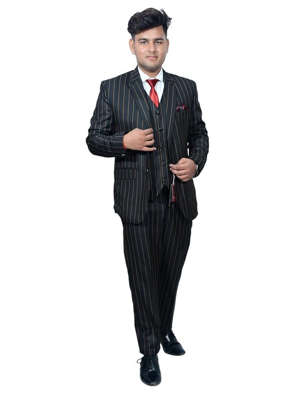 NEW GLAD RAGS Three-Piece Suit with Exquisite Pattern & Luxurious Lining - Elevate Your Style to New Heights