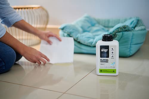 WAP Eliminador e Neutralizador de Odores PET 1L WAP ELIMINA ODORES, Branco e Verde