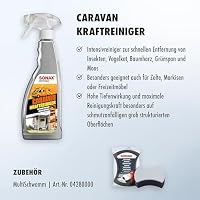 SONAX Caravan KraftReiniger (750 ml) Intensivreiniger zur schnellen Entfernung von Insekten, Vogelkot, Baumharz, Grünspan und Moos | Art-Nr. 07664000 – Ansicht 3