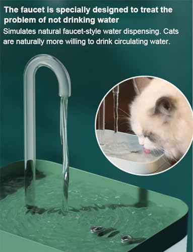 Fuente de Agua para Gatos 1.5 L Ultra Silenciosa miniatura 7