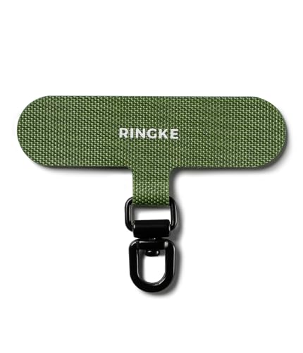 Onglet Support Téléphone Anneau Métallique Rotatif Patch Lanière Tissu Oxford Universel Coque