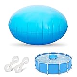 💦【Prévenir l'accumulation】Pendant l'hiver froid, il y aura de la glace ou de la pluie et de la neige, notre coussin de piscine aide à la pression de la glace ou de la neige sur les parois et la couverture de la piscine, l'empêchant de s'accumuler et de s'effondrer au milieu de la couverture.