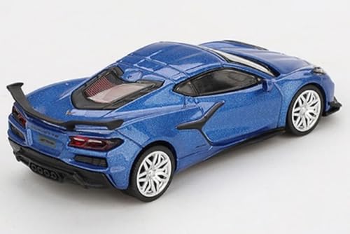Mini GT Chevrolet Corvette Z06 2023 1:64 Azul miniatura 2