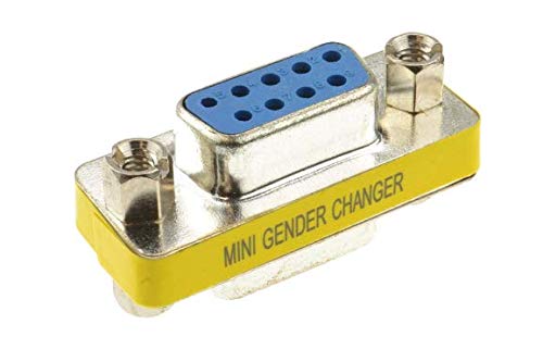 Convertisseur Adaptateur Série RS232 DB9 9 Broches Femelle vers Femelle