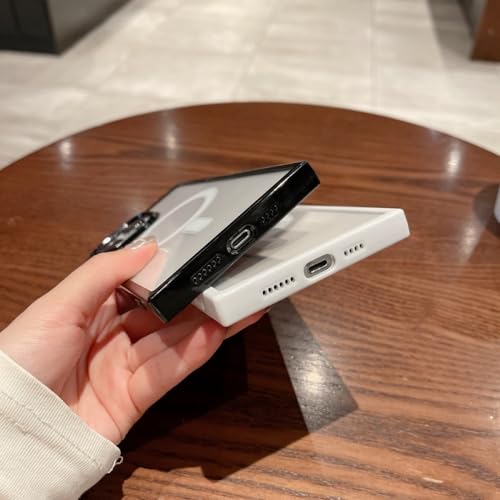Coque magnétique iPhone 12 Pro Max antichoc carrée protégeant de la casse - 2