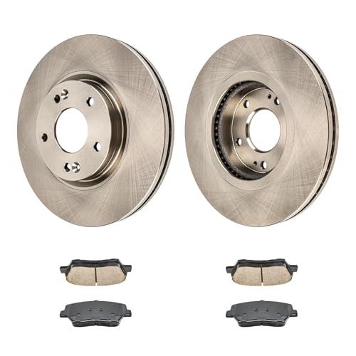 Image of KAX Front Brake Kit, OE Brake Rotors and Brake Pads Fits Sorento, Santa Fe