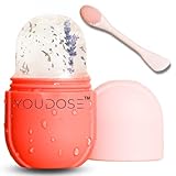 Ice Roller for Face, Eyes, and Neck – Reusable Silicone Ice Mold for De-Puffing, Skin Toning & Glowing Complexion – Reduce Puffiness, Tighten Pores, and Sculpt Your Skin