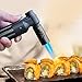 Luxgaze Butane Torch Kitchen Torch Lighter Refillable Big Jet Flame Mini Blow Torch Portable Crème Brulee Torch for Camping Grill Culinary Soldering Cooking Welding BBQ(Gas not Included) Black