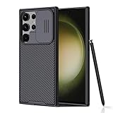 Nillkin CamShield Pro Protective Case for Samsung Galaxy S23 Ultra 5G 6.8" with Slide Camera Protection Cover, Slim Stylish, Black - Image 1