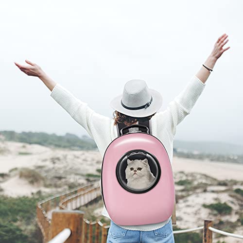 Henkelion Cat Backpack Carrier Bubble Bag, Space Capsule Shell Dog Backpack Carrier for Small Pets Dogs, Pet Carrier Dog… - Image 8