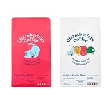 Chamberlain Coffee Ground Coffee Bundle | Comes with 2 (12oz) Bags of Ground Coffee | Includes Socia