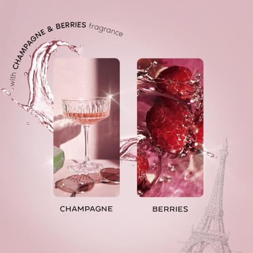 Image of Nykaa Wanderlust Dreaming of Paris Body & Hair Mist, Champagne & Berries Fragrance, Cruelty-Free, Long-Lasting Fine Perfume Spray, 200ml