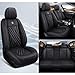 VZYQIVAP Premium Car Seat Covers Full Set for Chery Tiggo 8 I,Luxury PU Leather Cars Seats Cover,Front and Rear Seat Cover Protectors Set - Durable(D)