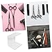 CALLARON Acrylic Hair Scissor Holder Stand for Stylists Scissors Rack Organizer Hair Salon Supplies for Hairdressers Beauty Scissor Storage Tools