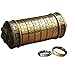 Gadget Original Serrure à Code Da Vinci Boîte Casse Tête avec Deux Anneaux, Une Chaine Lock Cylinder Pod Code à Alphabet Mystère St Valentin Cadeaux ou pour Soirée Entre Amis Creative Romantique