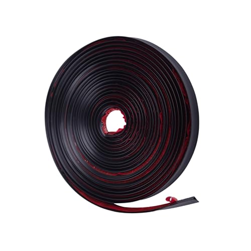 Tira Adhesiva Flexible para Bordes 33 FT Negra miniatura 1