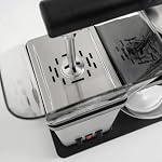 SimplyGoodCoffee THE BREWER - Plastic-Free. Coffee Maker/Coffee Machine. 8 Cup Automatic Drip Pour Over Coffee Brewer. Easy To Use, Gold Cup Standard. Black/Stainless Steel